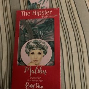 The hipster malibu shower cap